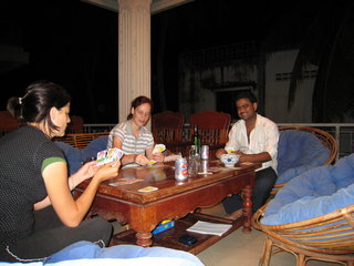 playing a game of Boonanza
